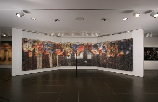 After The Last Supper, Solo Exhibition, "The Eye of the Artist: The Work of Devorah Sperber," at the Brooklyn Museum, 2007