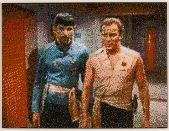 Spock and Kirk (Terror must be maintained...), by Devorah Sperber, New York