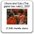 Uhura and Sulu, 2007-08,  by Devorah Sperber, NYC