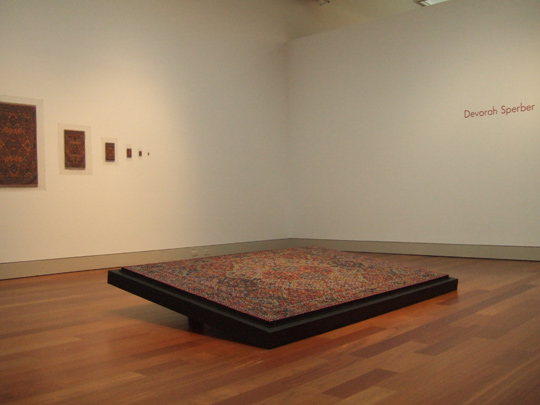 "Floored,"  Featuring Works by Devorah Sperber, Cameron Art Museum, Wilmington, NC, January 19- April 1, 2007