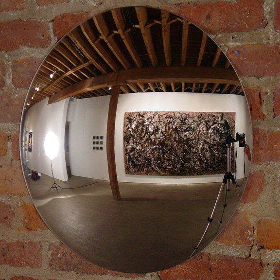 Shag Rug 165,000 (After Pollock), 2002, by Devorah Sperber, New York City