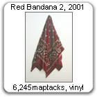 Red Bandana 2 by Devorah Sperber, 2001