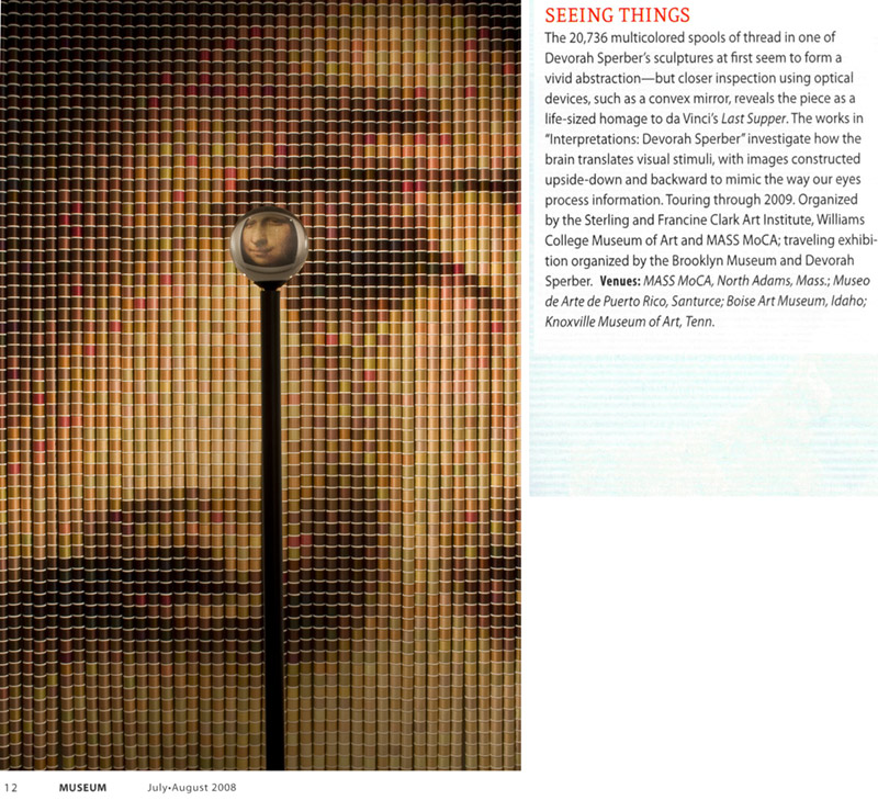 "Seeing Things," Museum Magazine, July- Augst 2008 Issue