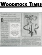 Woodstock Times, "Unspooling the Cues,'" March 17, 2011, Review of Solo Exhibition: "Devorah Sperber: Gone to the Dogs."