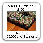 Shag Rug 165,000 by Devorah Sperber, 2002 New York City