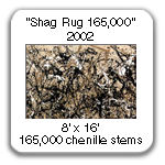 Shag Rug 165,000 by Devorah Sperber, 2002 New York City