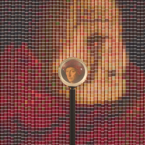 artnet.com  magazine, January 2007 issue, "New This Month in U.S. Museums," The Eye of the Artist: The Work of Devorah Sperber," Brooklyn Museum, After van Eyck (Man In a Red Turban) (detail) 2006